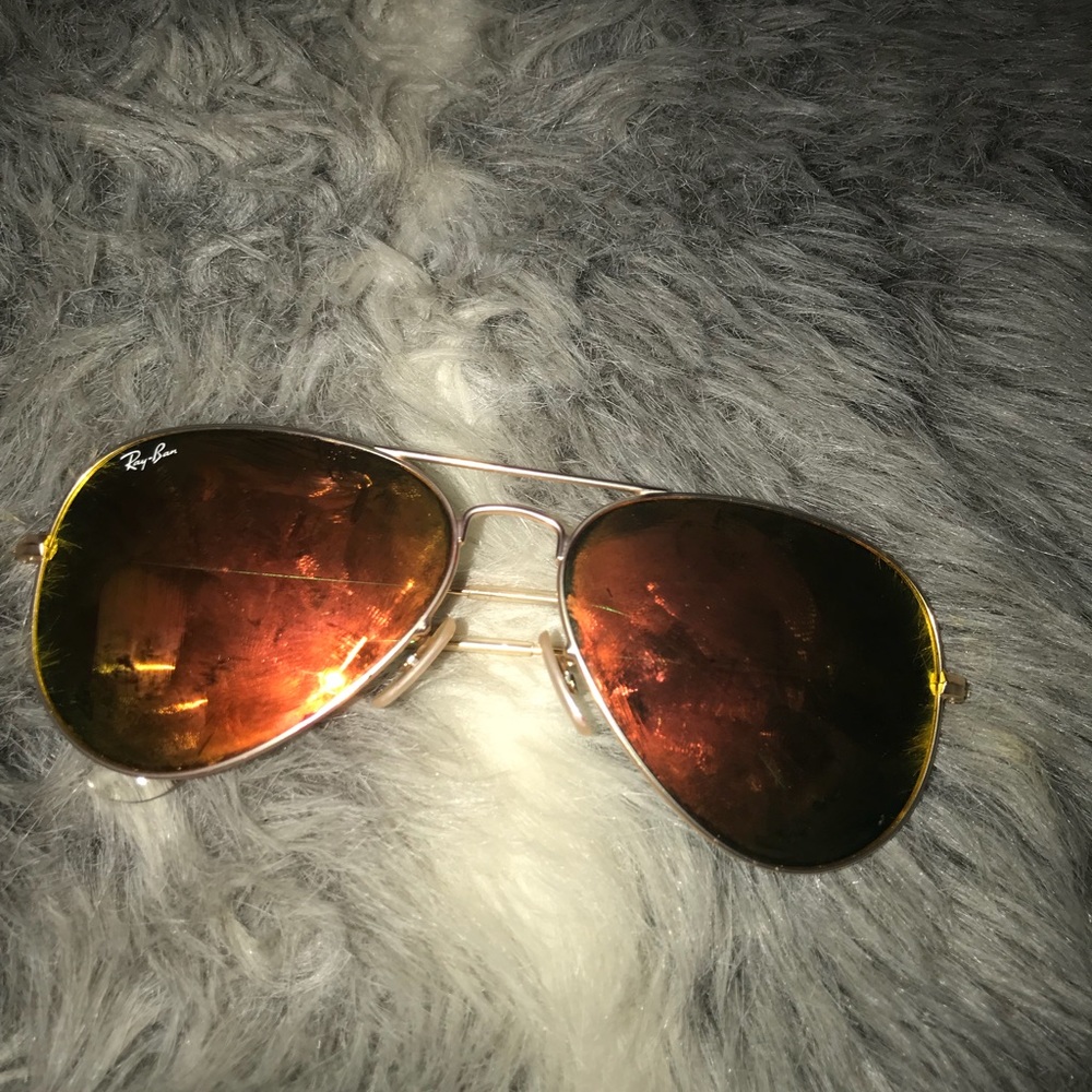 Ray bans orange